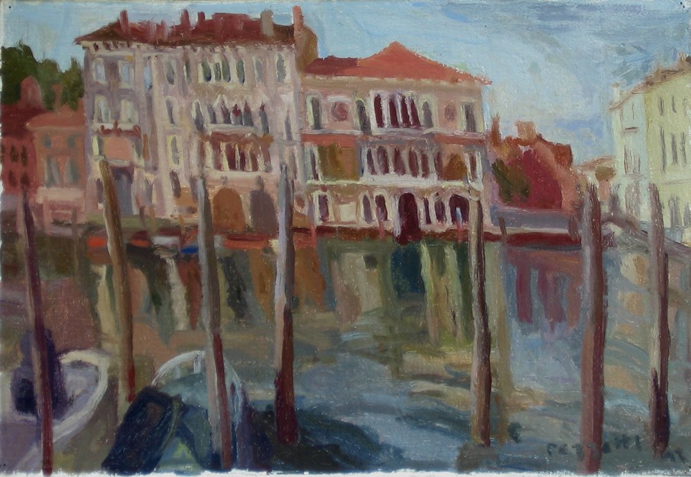 Peinture, Artiste-peintre, Palais sur le grand canal
