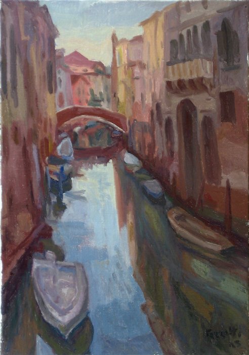 Peinture, Artiste-peintre, rio di san Francesco