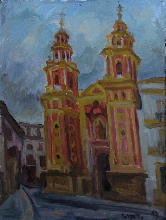 Peinture, Artiste-peintre, Seville San Leandro