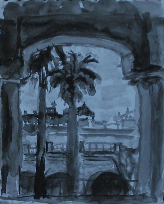 Peinture, Artiste-peintre, Seville palais Alcaba