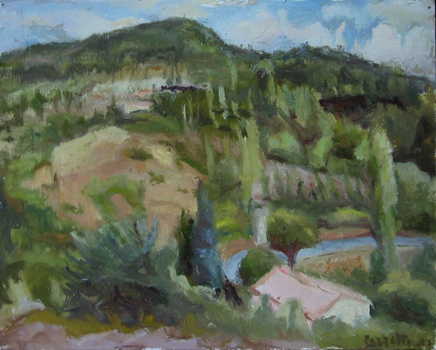 Peinture, Artiste-peintre, versant à Cornillon