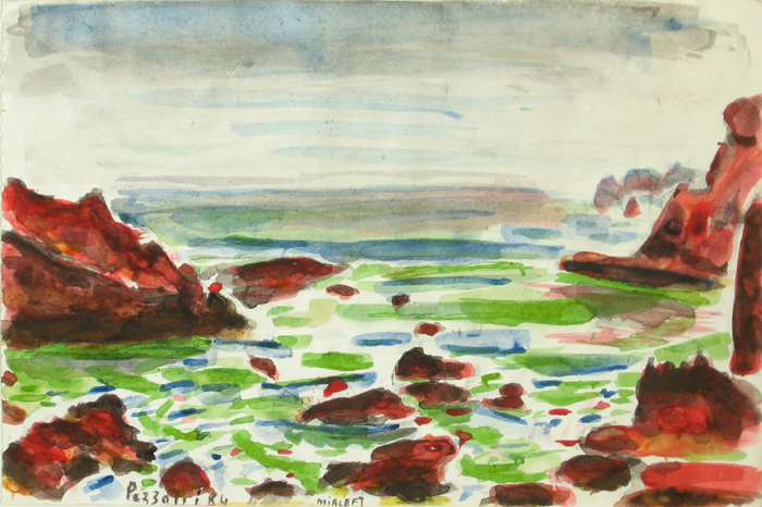 Peinture, Artiste-peintre, La mer à Mirhleft